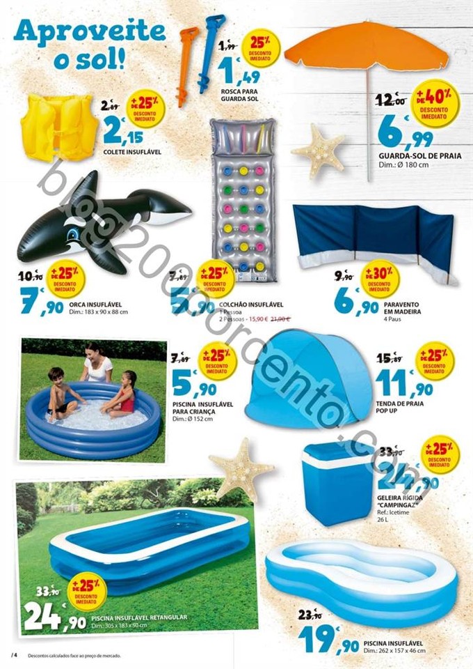 Antevisão Folheto E-LECLERC Verão promoções de