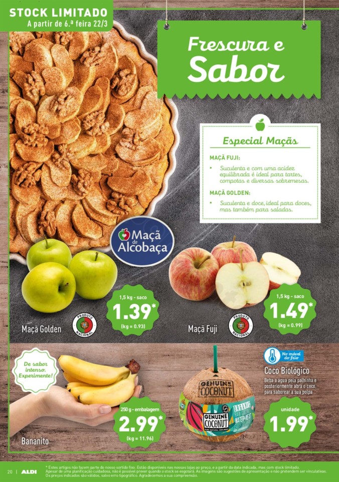 Antevisão Folheto ALDI Promoções a partir de 20