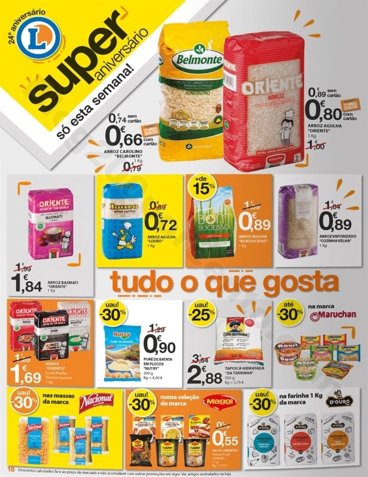 Antevisão Folheto E-LECLERC Aniversário promoç