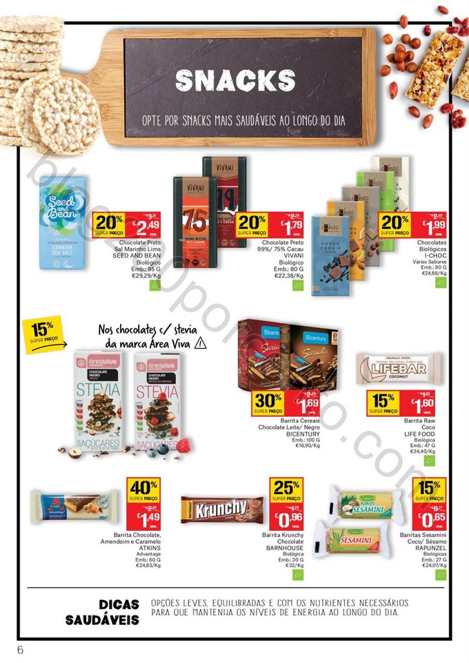 Novo Folheto CONTINENTE Bio &amp; Saudável promoçõe