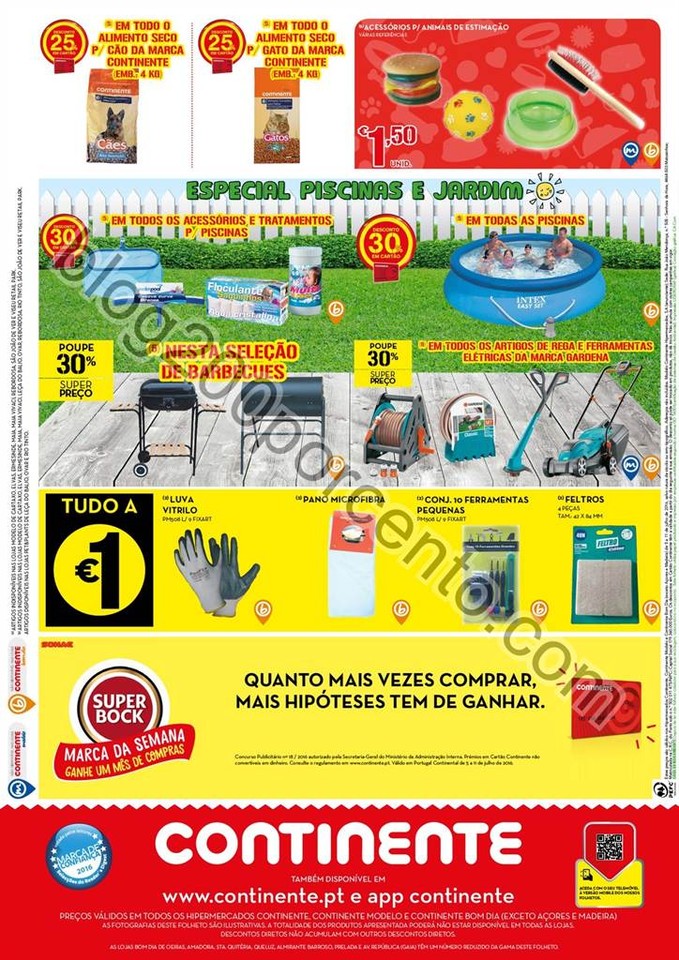 Antevisão Folheto CONTINENTE Promoções de 5 a 1
