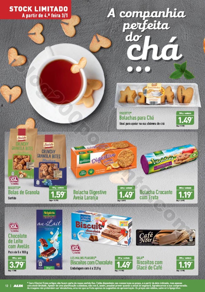 Antevisão Folheto ALDI Promoções a partir de 3 