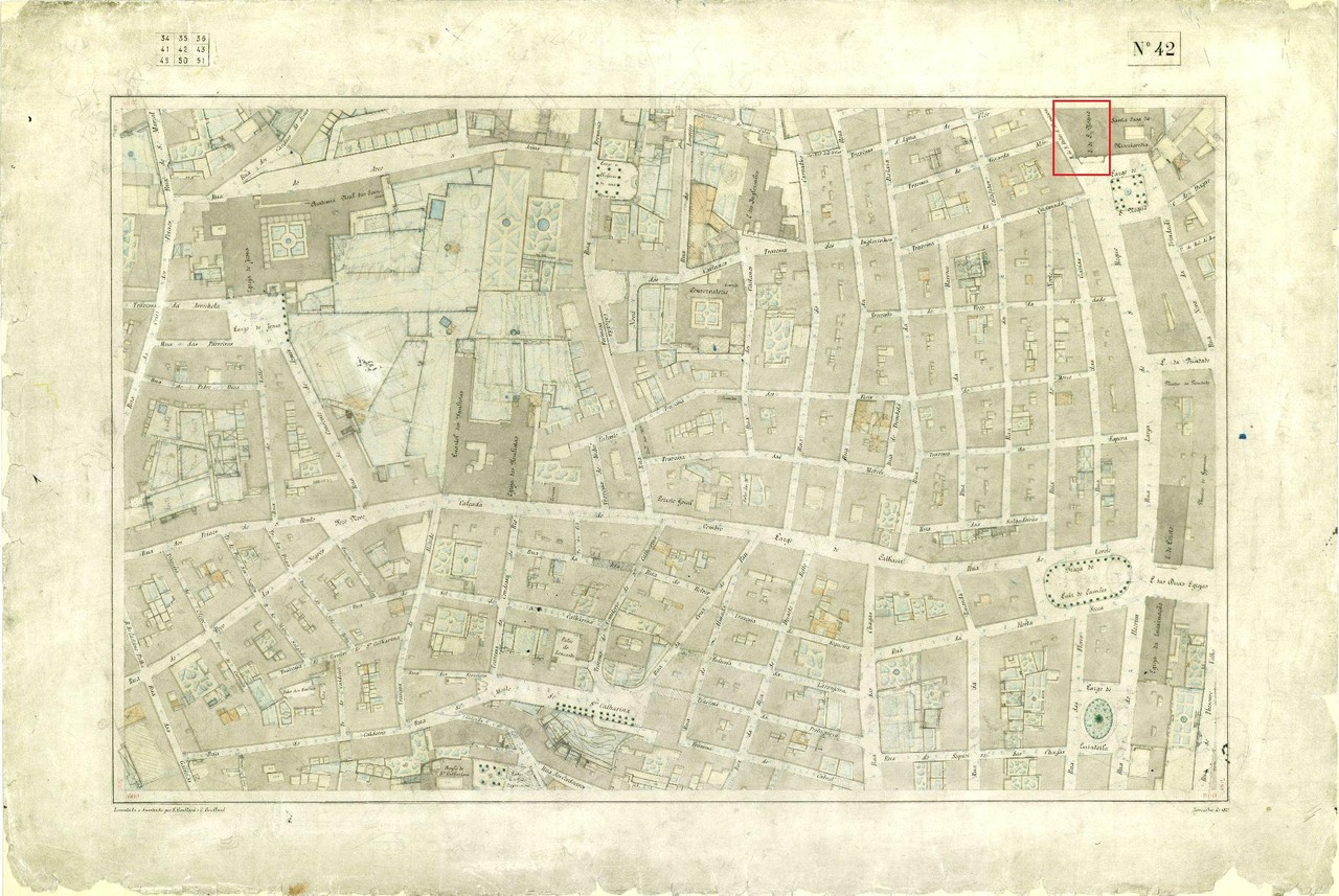 Levantamento topográfico de Francisco e César Go