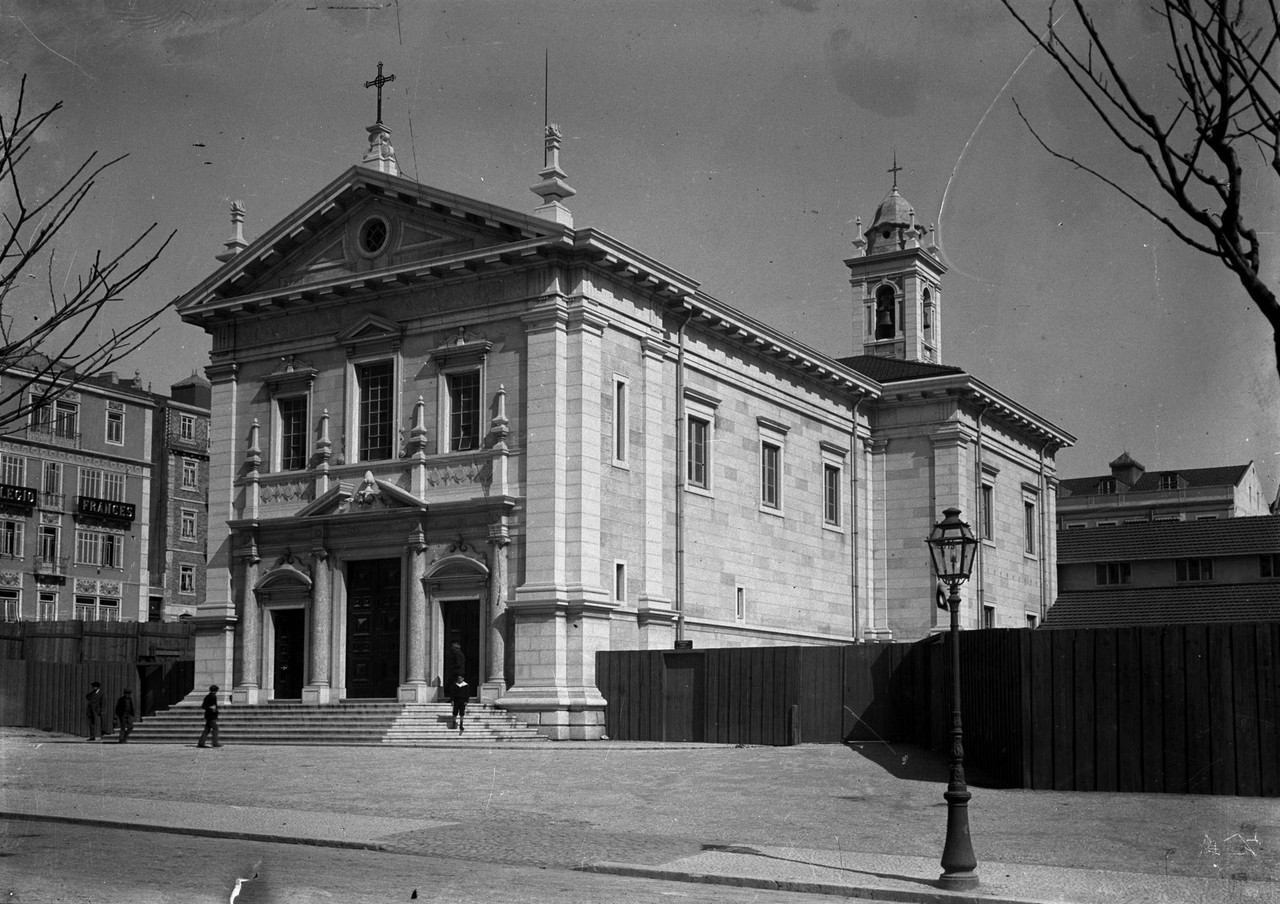 Igreja dos Anjos, fachada, 1911, foto de Joshua be