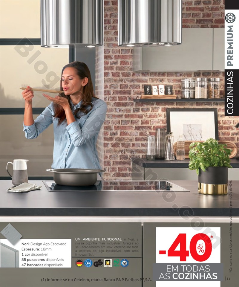Antevisão Folheto CONFORAMA Cozinhas promoções 