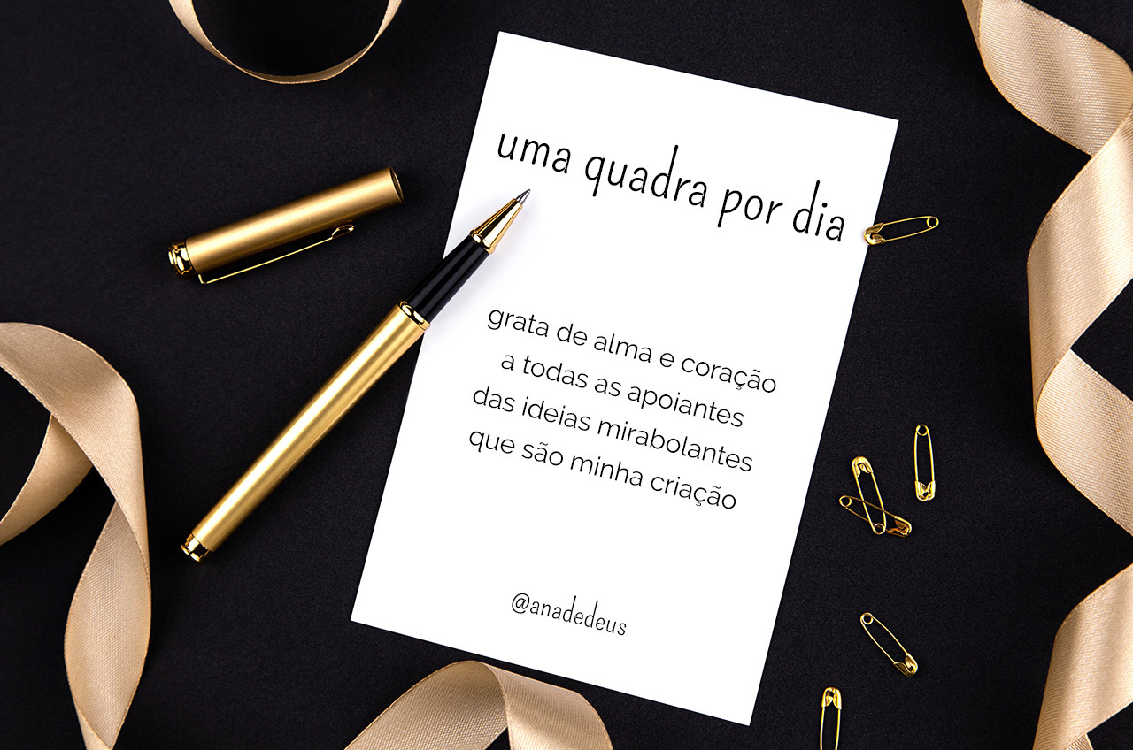 uma quadra por dia uma quadra por dia