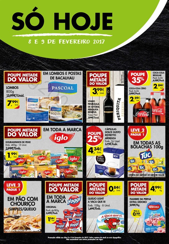 Antevisão Folheto PINGO DOCE Só hoje! promoçõe