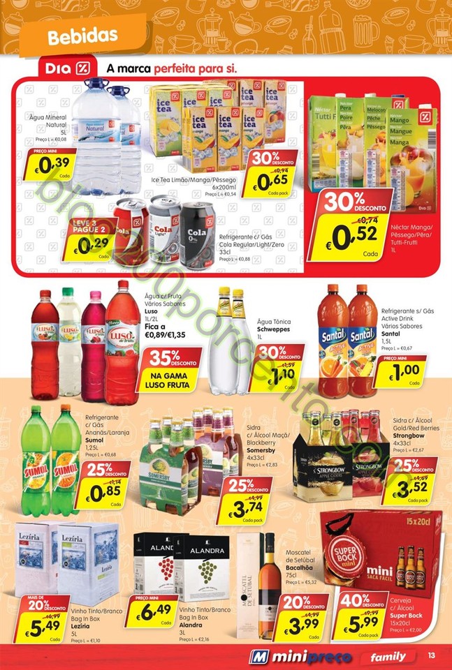 Antevisão Folheto MINIPREÇO Family promoções d