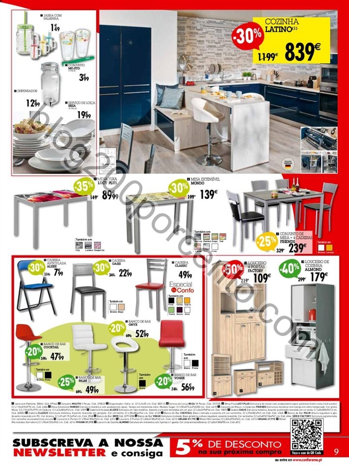 Novo Folheto CONFORAMA Promoções de 2 a 16 junho