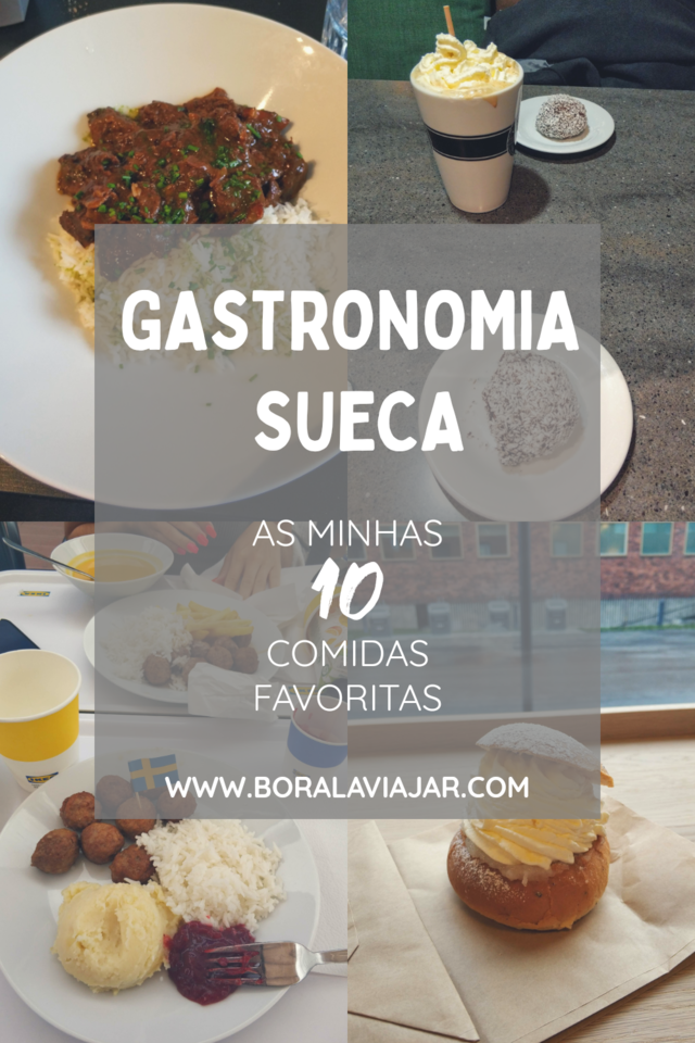 Gastronomia Sueca - As minhas 10 comidas favoritas