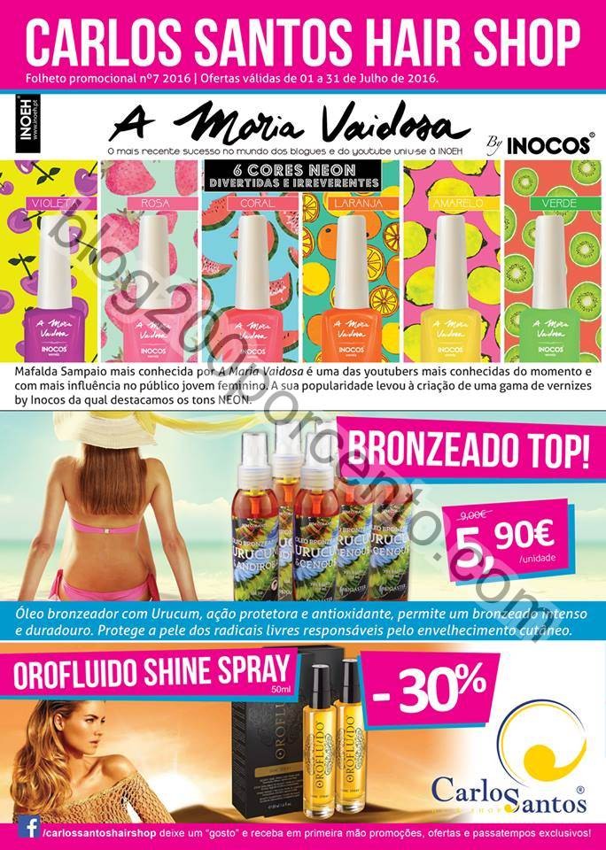 Novo Folheto CARLOS SANTOS HS Promoções de 1 a 3