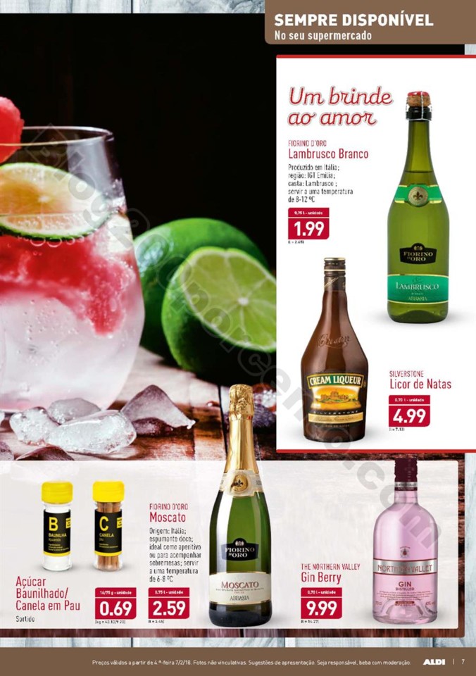 Antevisão Folheto ALDI Promoções a partir de 7 