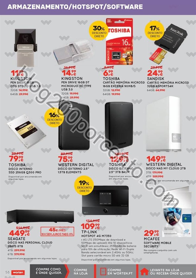 Novo Folheto WORTEN Lar promoções de 7 julho a 3