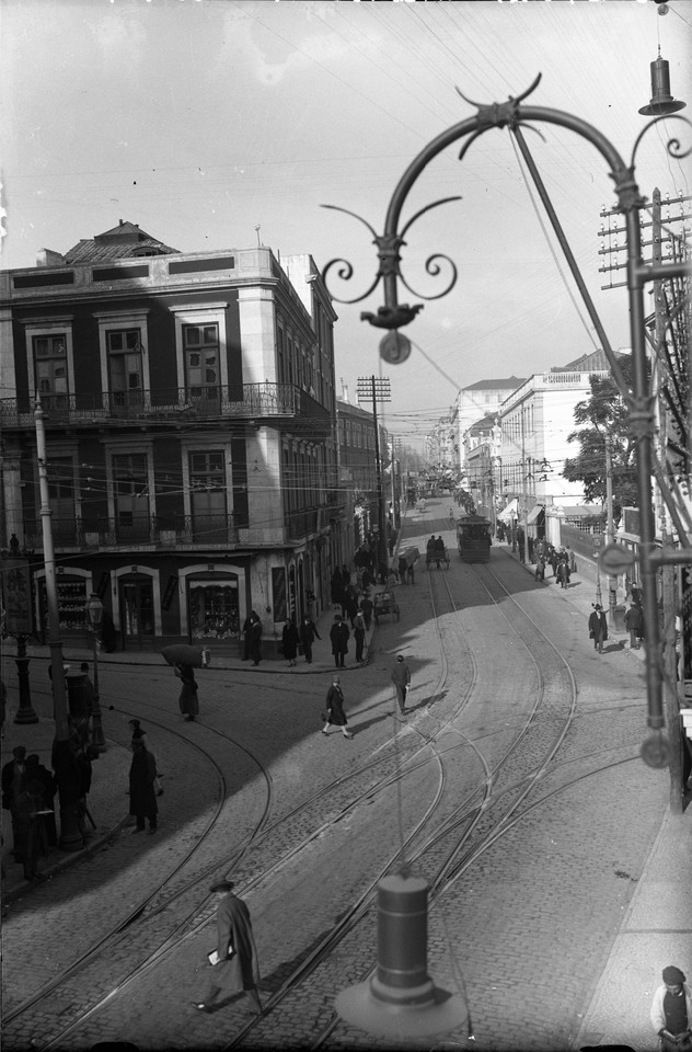 Panorâmica tirada do Teatro Apolo sobre a Rua da 
