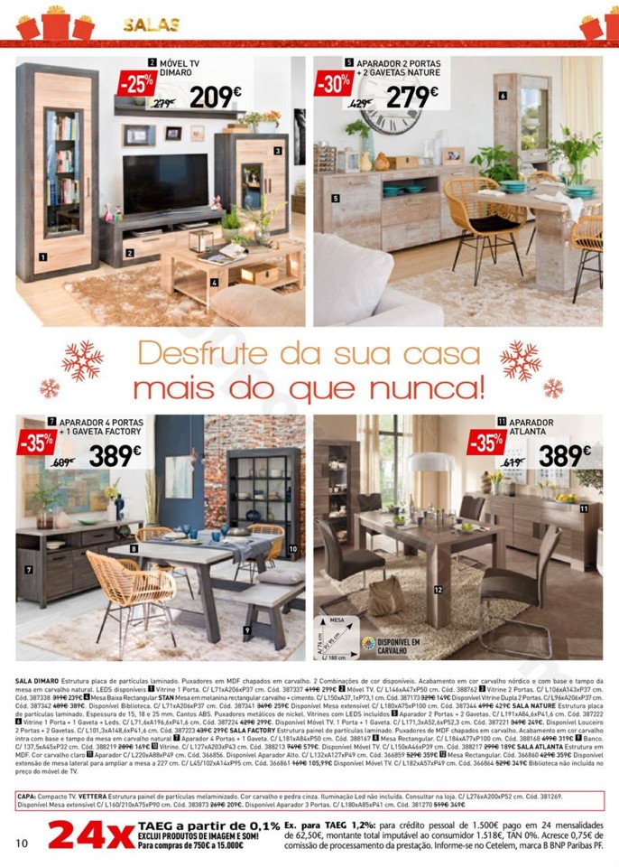 Antevisão Folheto Conforama Natal Promoções de 