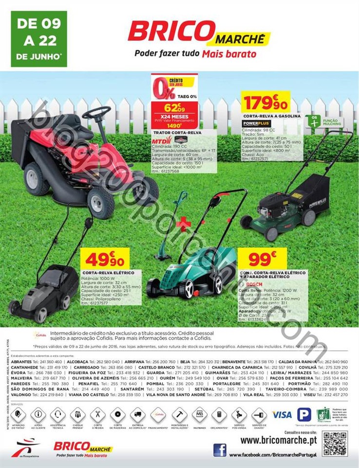 Antevisão Folheto BRICOMARCHÉ Promoções de 9 a