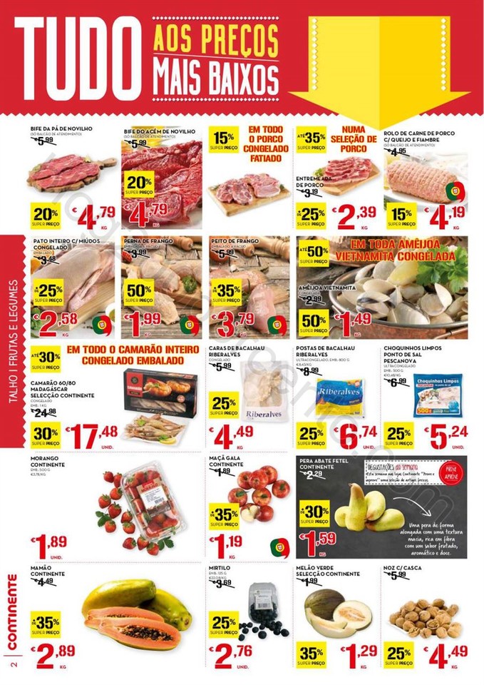 Antevisão Folheto CONTINENTE Madeira promoções 