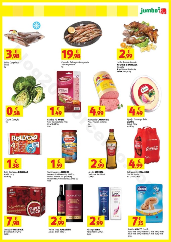 Antevisão Folheto JUMBO Fim de semana promoções
