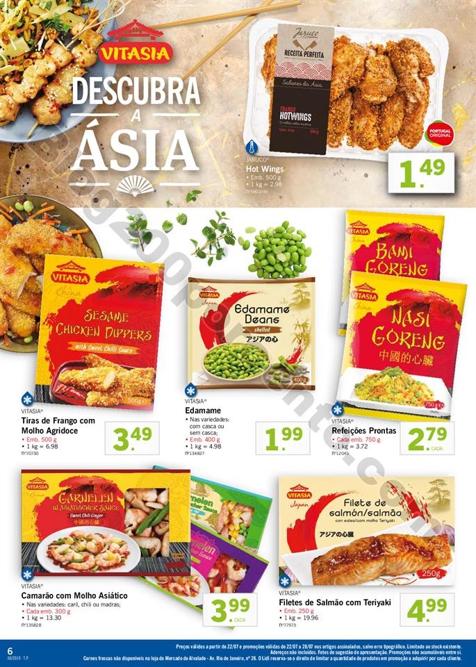 folheto LIDL alimentar Promoções a partir de 22 