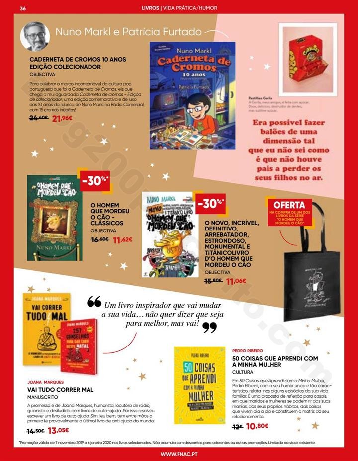 Antevisão Folheto FNAC Natal Promoções até 6 j