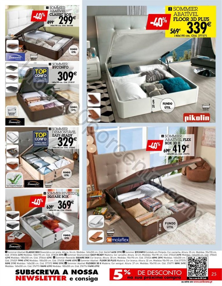 Antevisão Folheto CONFORAMA Promoções de 25 ago
