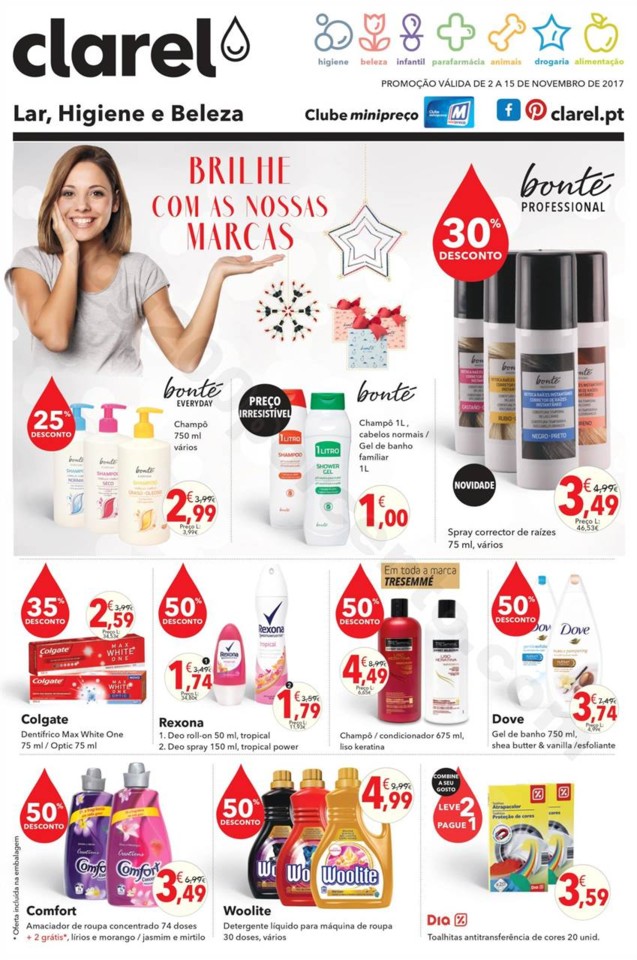 Antevisão Folheto CLAREL Promoções de 2 a 15 no