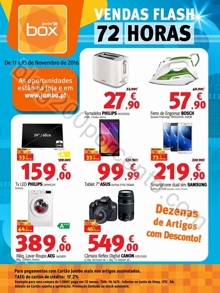 Antevisão Vendas Flash JUMBO - BOX Promoções de