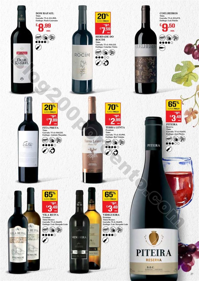 Antevisão Folheto CONTINENTE Feira de vinhos - 20