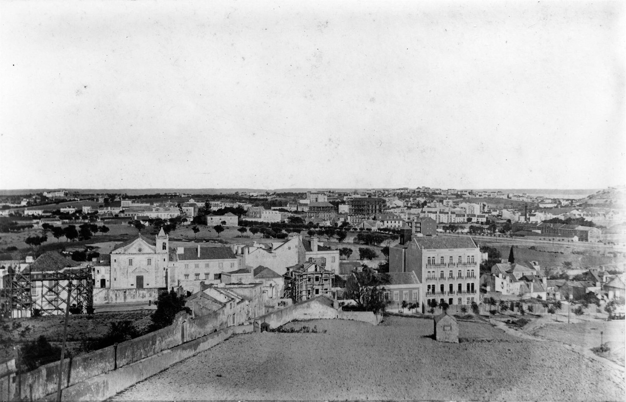 Panorâmica sobre a zona de São Sebastião da Ped Panorâmica sobre a zona de São Sebastião da Ped