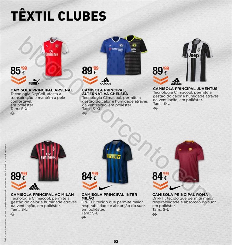 Novo Folheto SPORT ZONE Especial Futebol promoçõ