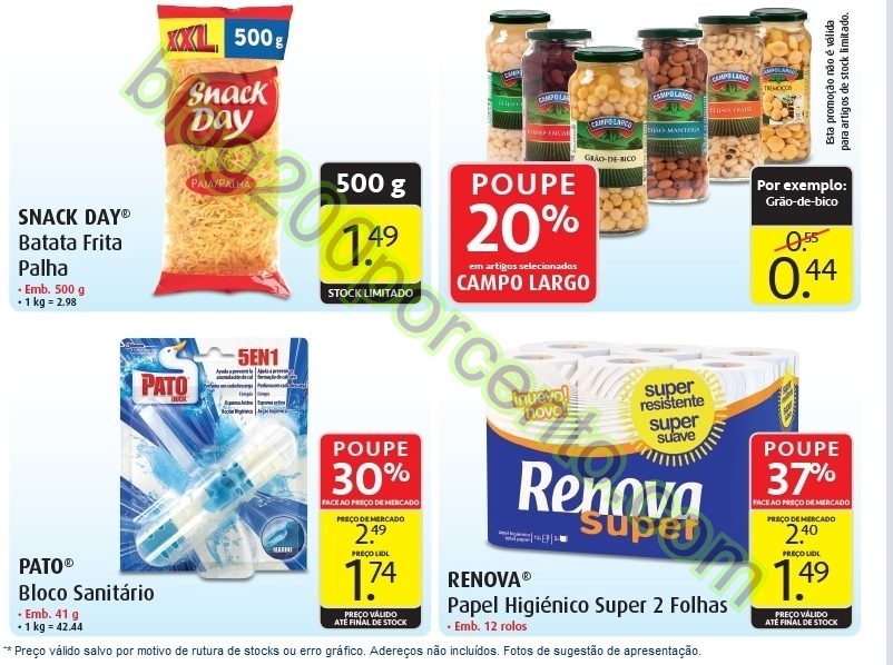 Antevisão Folheto LIDL de 8 a 10 fevereiro - segu