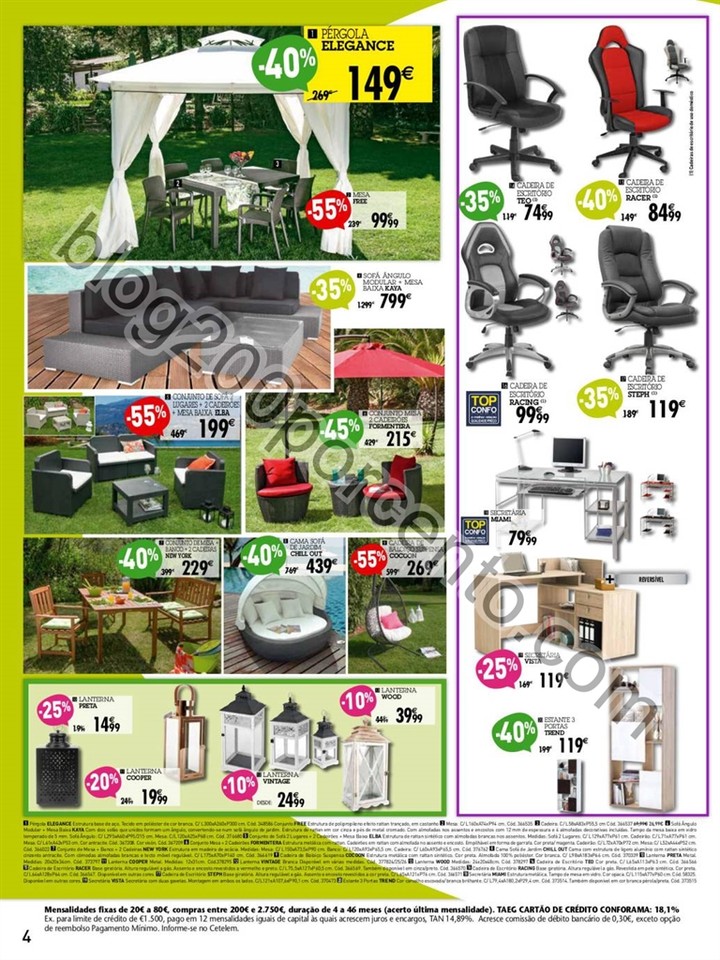 Novo Folheto CONFORAMA Promoções de 2 a 16 junho