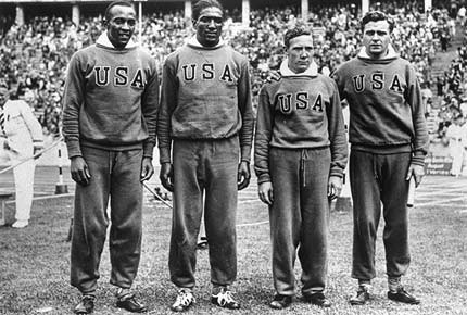 Jesse Owens nos Jogos Olímpicos de Verão de 1936