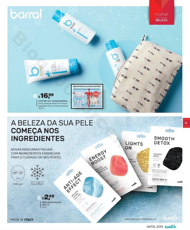 Antevisão Folheto WELLS Natal extra online promo