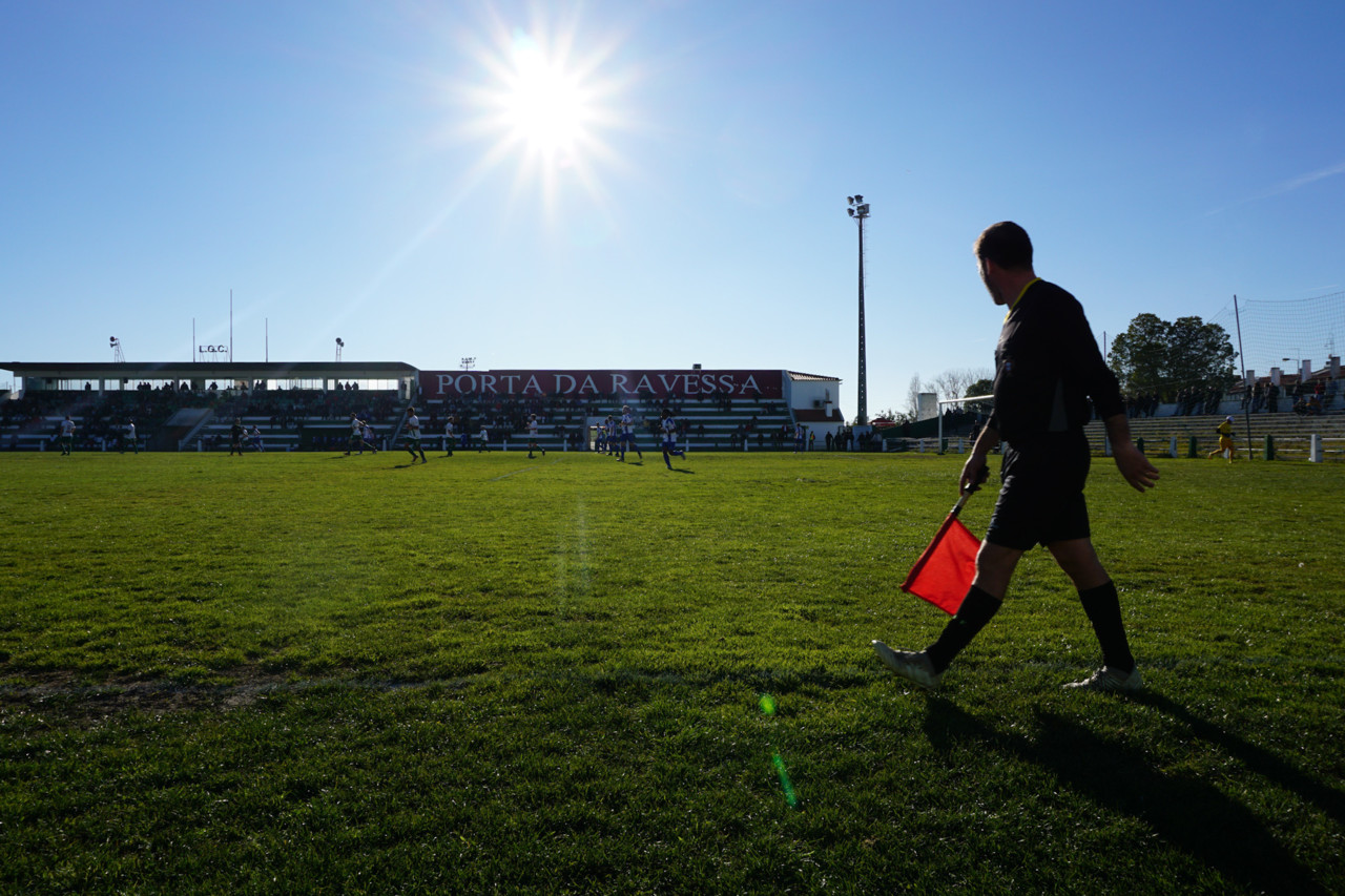 Árbitro assistente teve um domingo inesperado