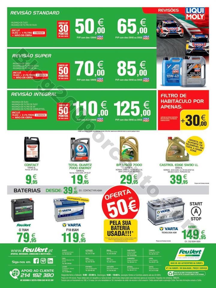 Antevisão Folheto FEU VERT Promoções de 30 sete