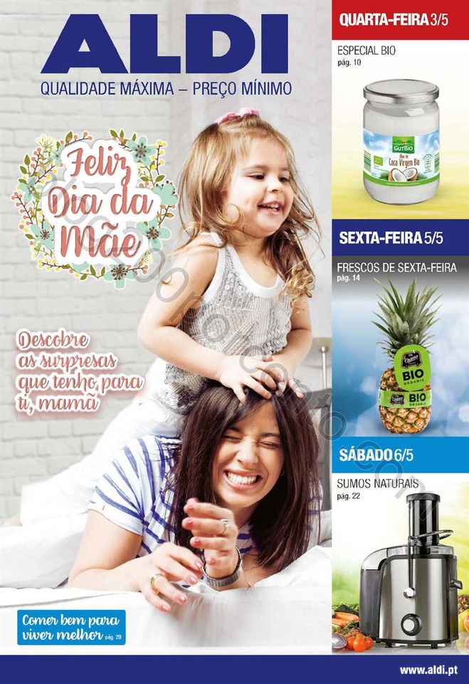 Antevisão Folheto ALDI Promoções a partir de 3 