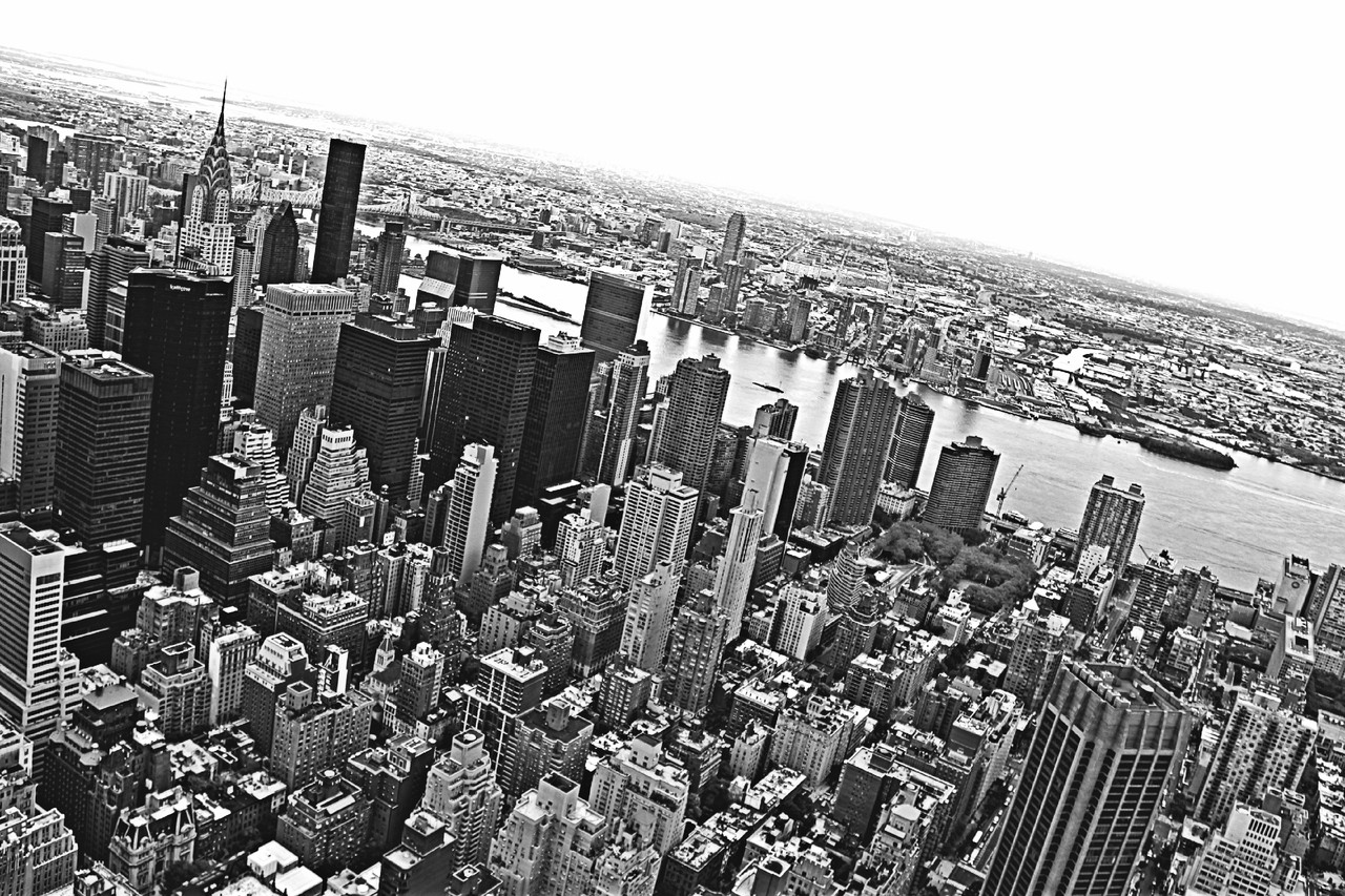 Vista sobre Manhattan, através do observation deck do Empire State Building @Eliana Miranda