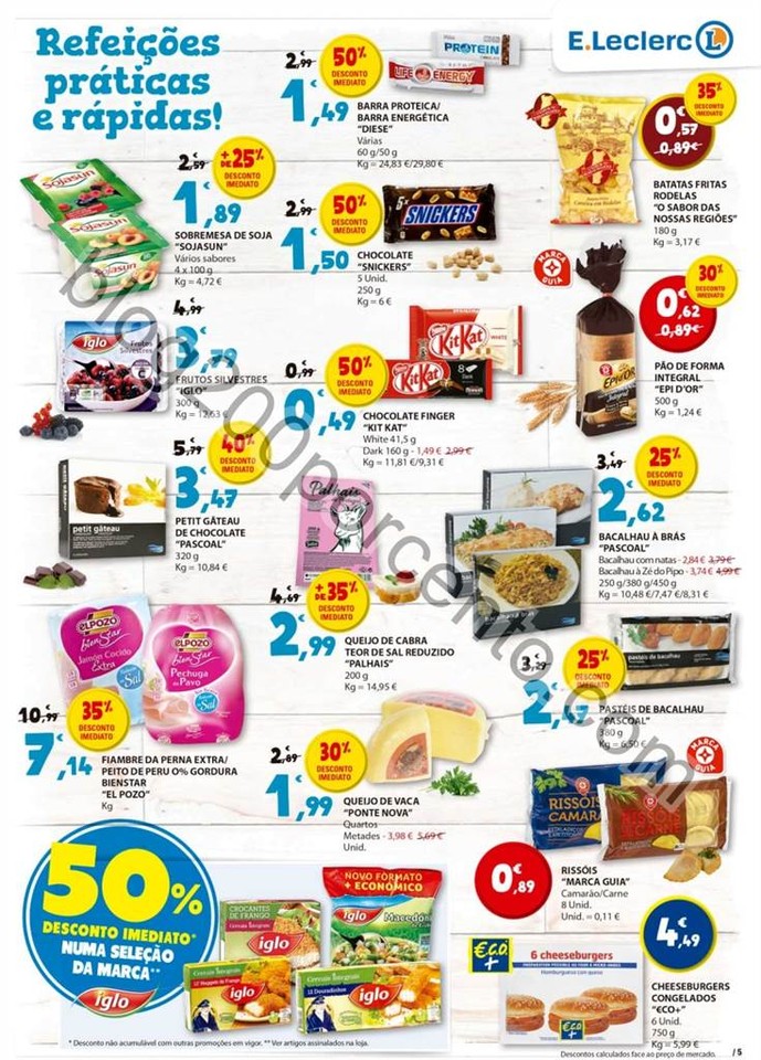 Antevisão Folheto E-LECLERC Verão promoções de