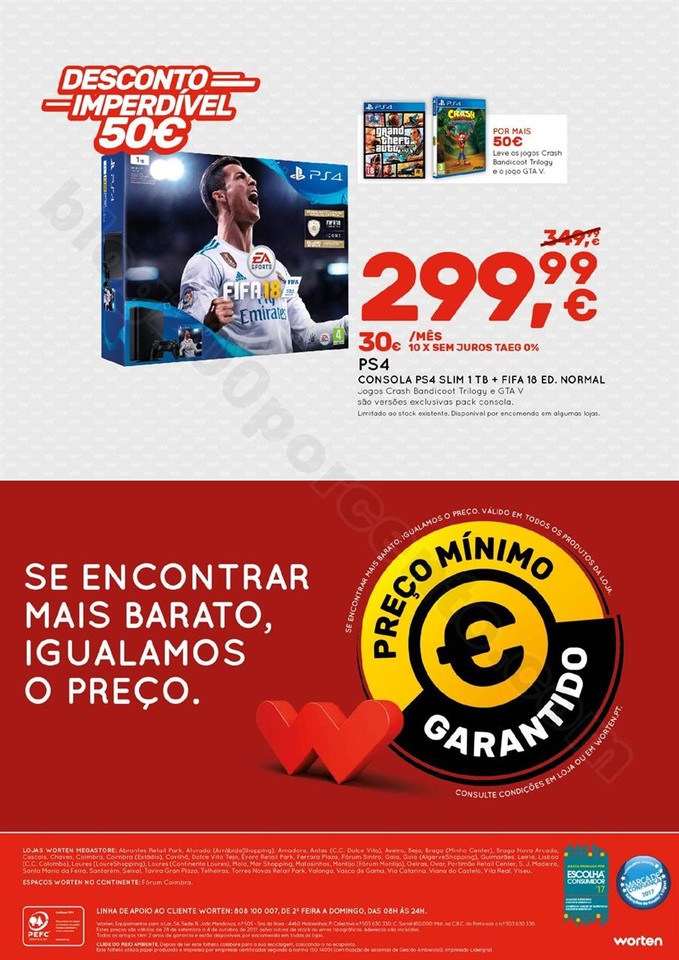 Antevisão Folheto WORTEN promoções de 28 setemb