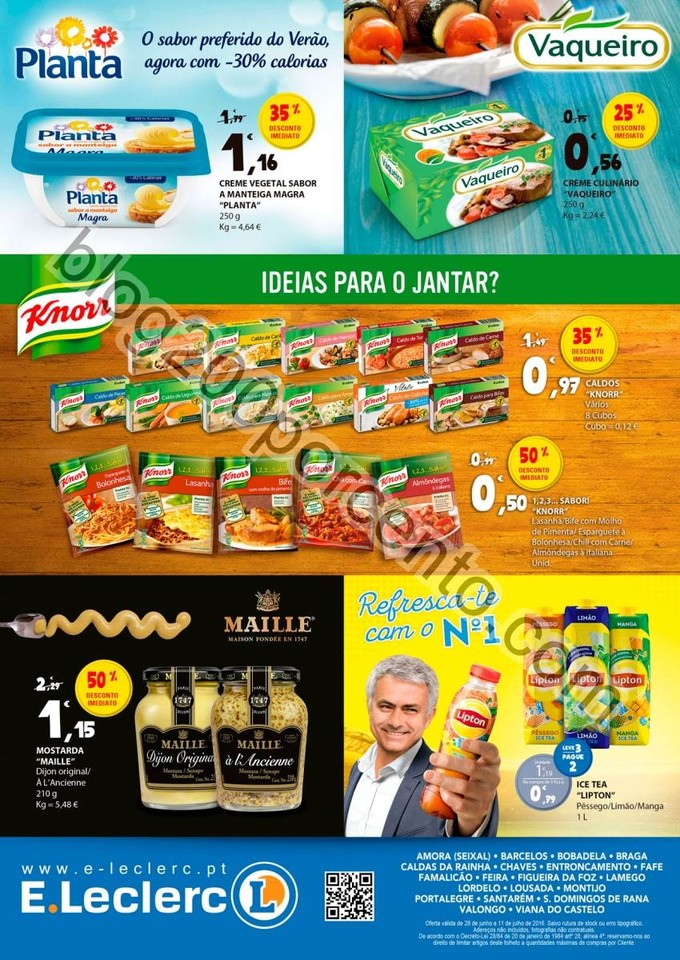 Novo Folheto E-LECLERC Promoções até 11 julho p