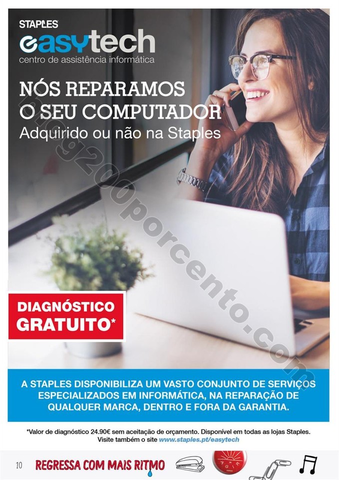 01 antevisão Folheto STAPLES Tecnologia 7 a 26 se