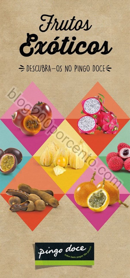 Novo Catálogo PINGO DOCE Frutos Exóticos promoç