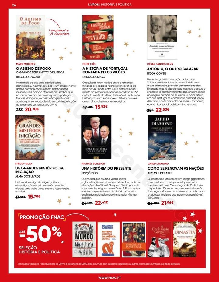 Antevisão Folheto FNAC Natal Promoções até 6 j