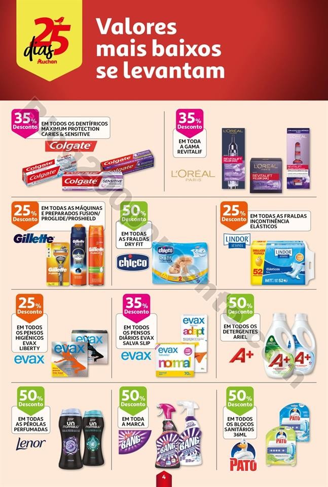 Antevisão Folheto AUCHAN trafego euro promoções