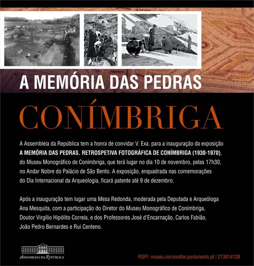 MAR Convite Exp A MEMÓRIA DAS PEDRAS