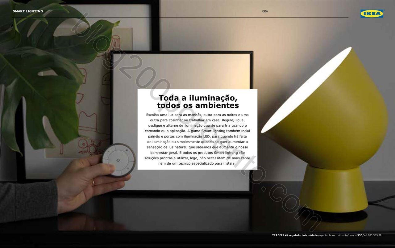Antevisão Folheto IKEA Smart Lighting promoções