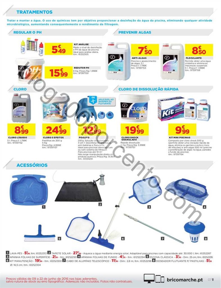 Antevisão Folheto BRICOMARCHÉ Promoções de 9 a