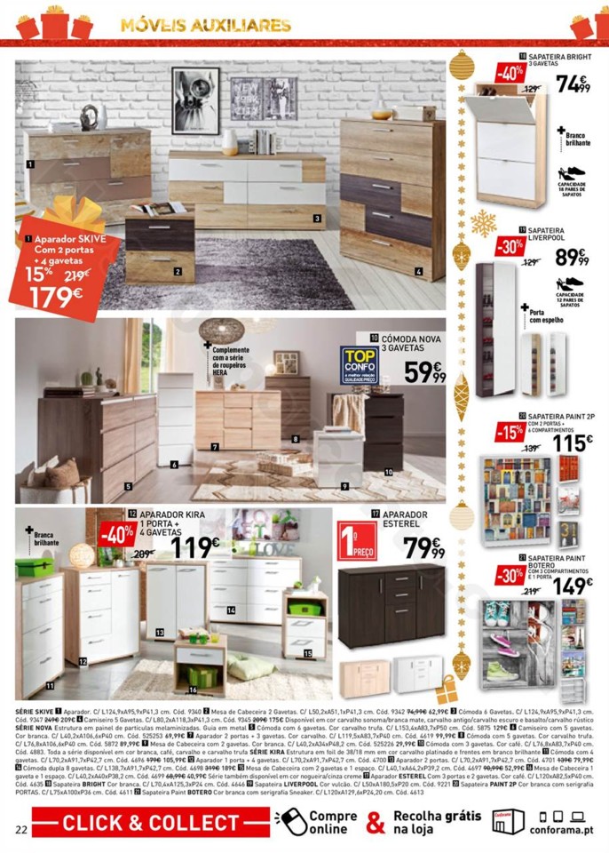 Antevisão Folheto Conforama Natal Promoções de 