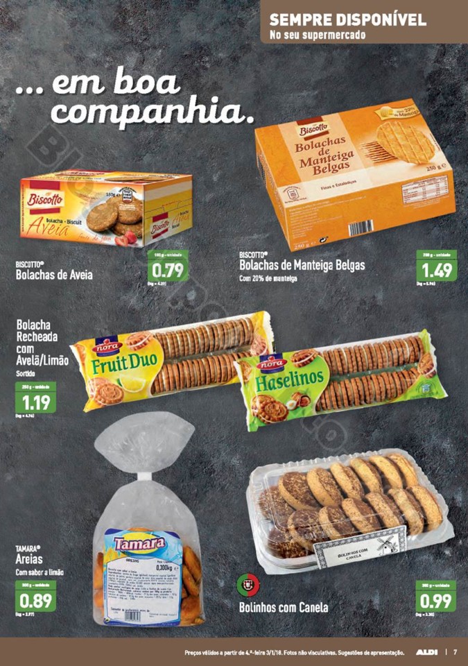 Antevisão Folheto ALDI Promoções a partir de 3 